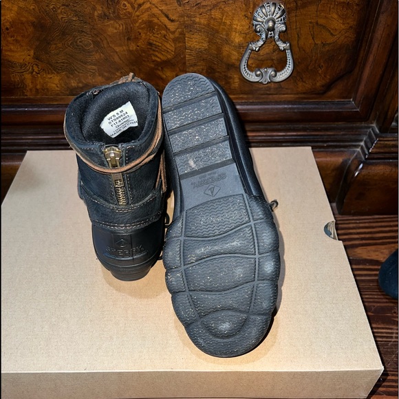 Black sperry duck boots - Picture 5 of 6